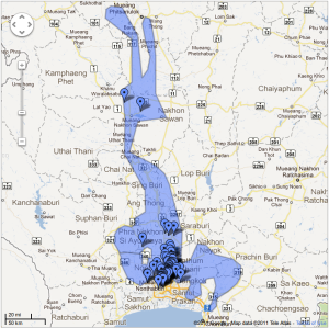 Floodmap 2011-11-07 11:56:15